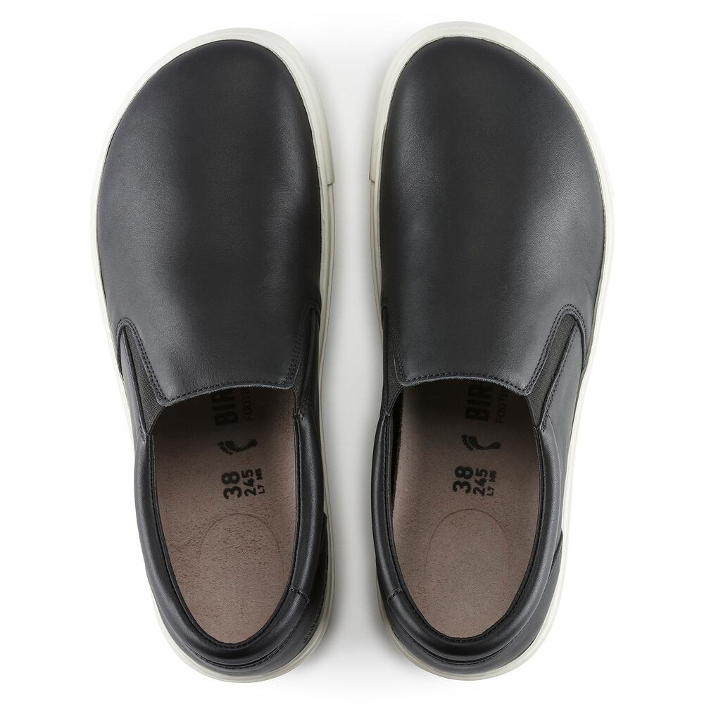 Birkenstock Oswego Black Leather Slip-On Shoes Sneakers Size 44 Men’s 11